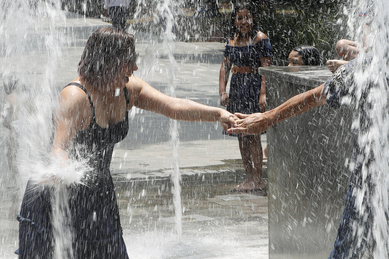 Ola de calor en México. Foto: EFE