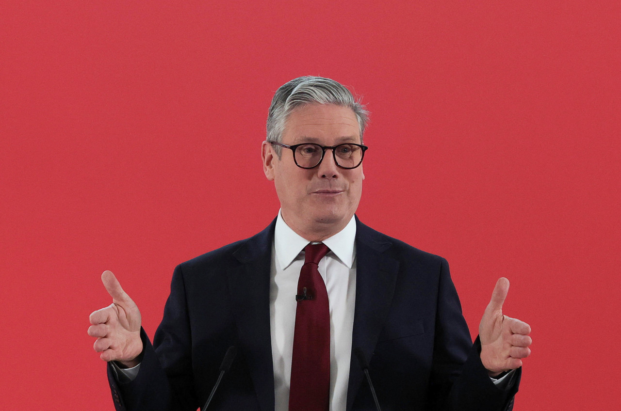 Keir Starmer, candidato laborista en Reino Unido. Foto: Reuters.