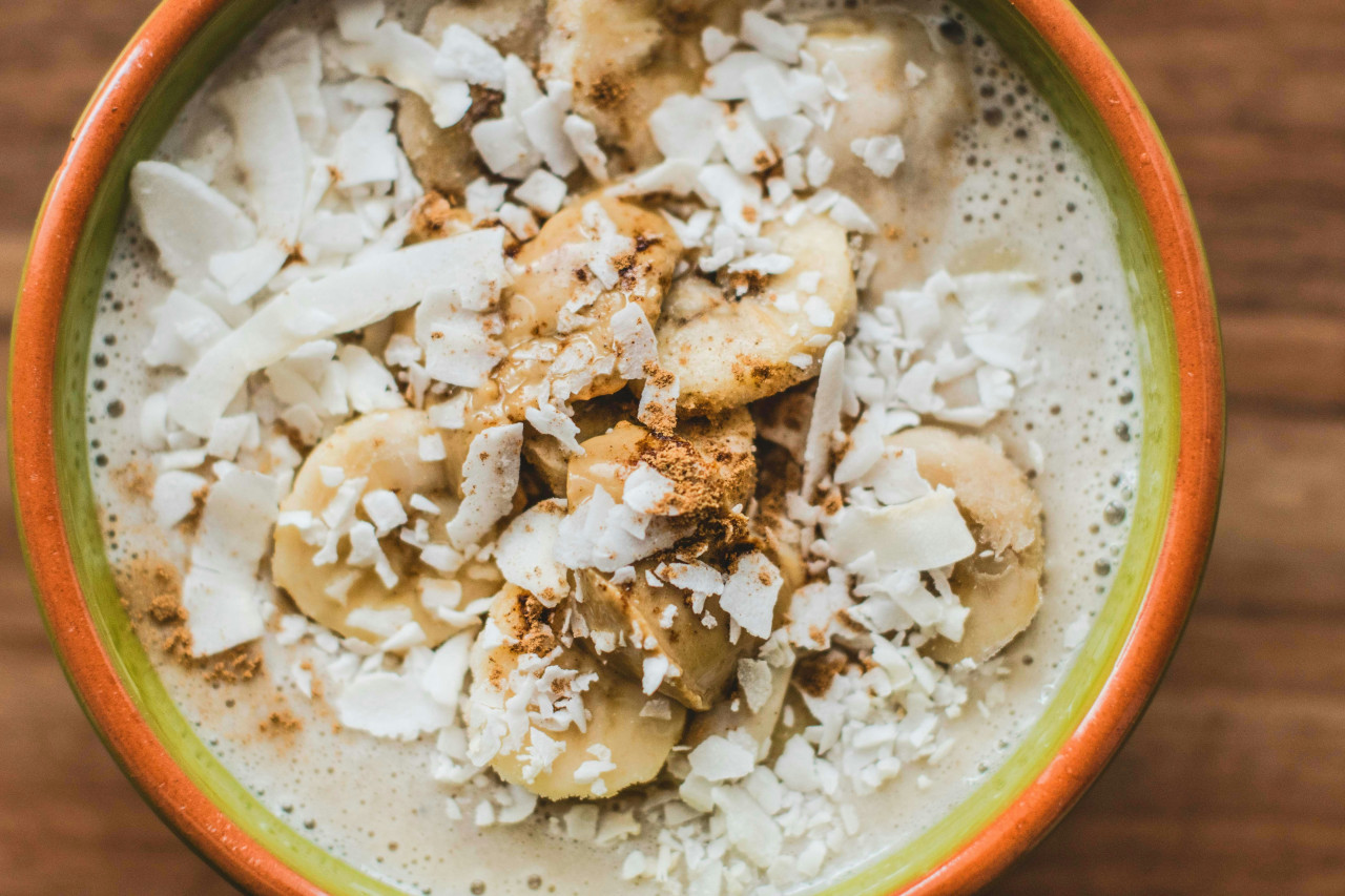 Batido de banana y cacao. Foto: Unsplash