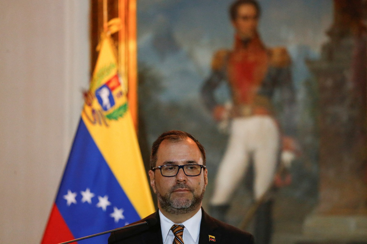 Yván Gil; canciller de Venezuela. Foto: Reuters.