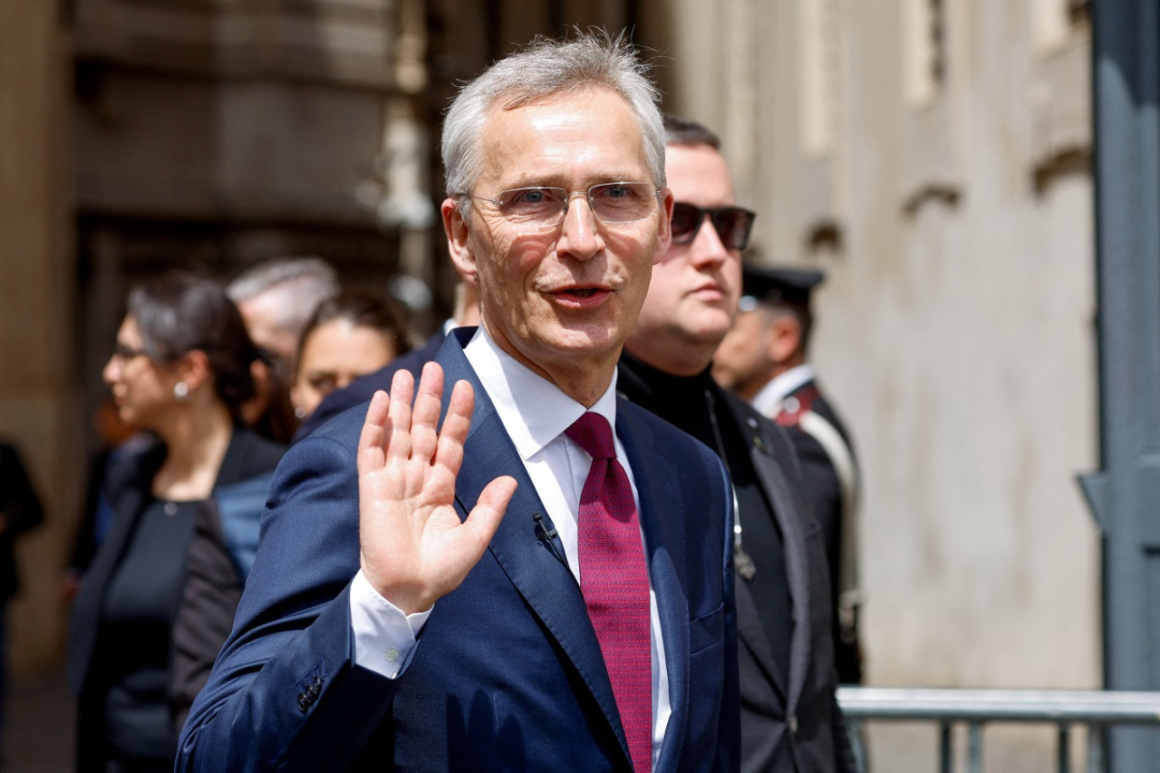 Jens Stoltenberg, secretario general de la OTAN. Foto: Reuters.