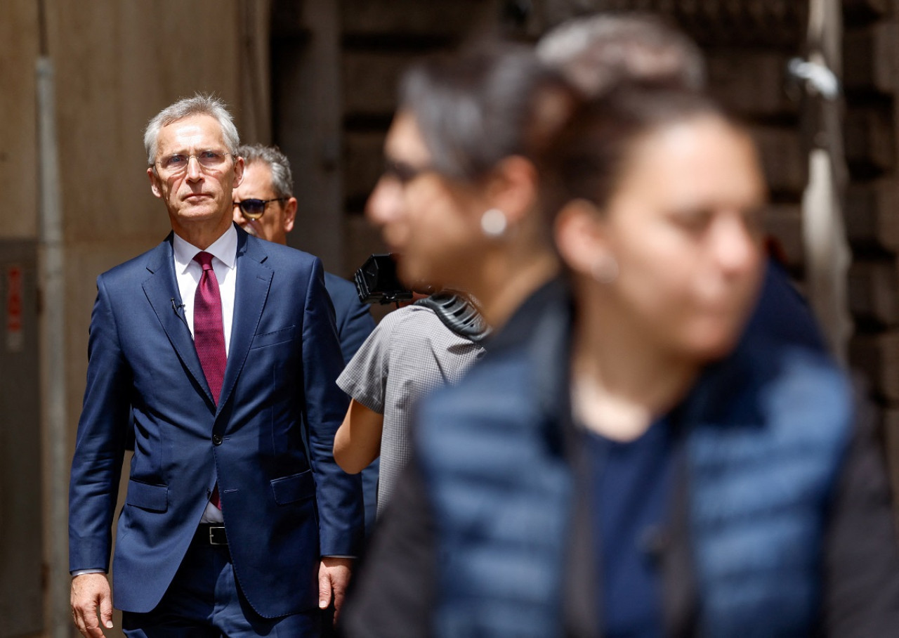 Jens Stoltenberg, secretario general de la OTAN. Foto: Reuters.