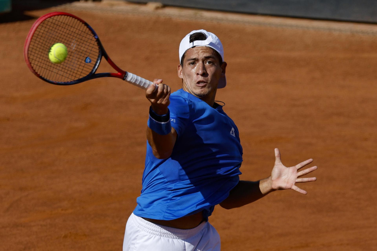 Sebastián Báez, tenis. Foto: EFE