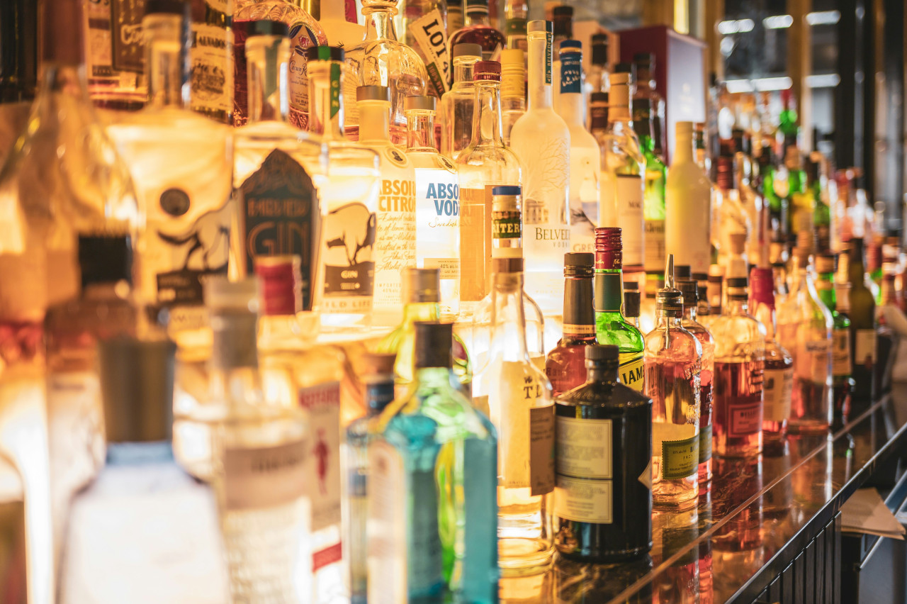 Bebidas alcohólicas. Foto: Unsplash.