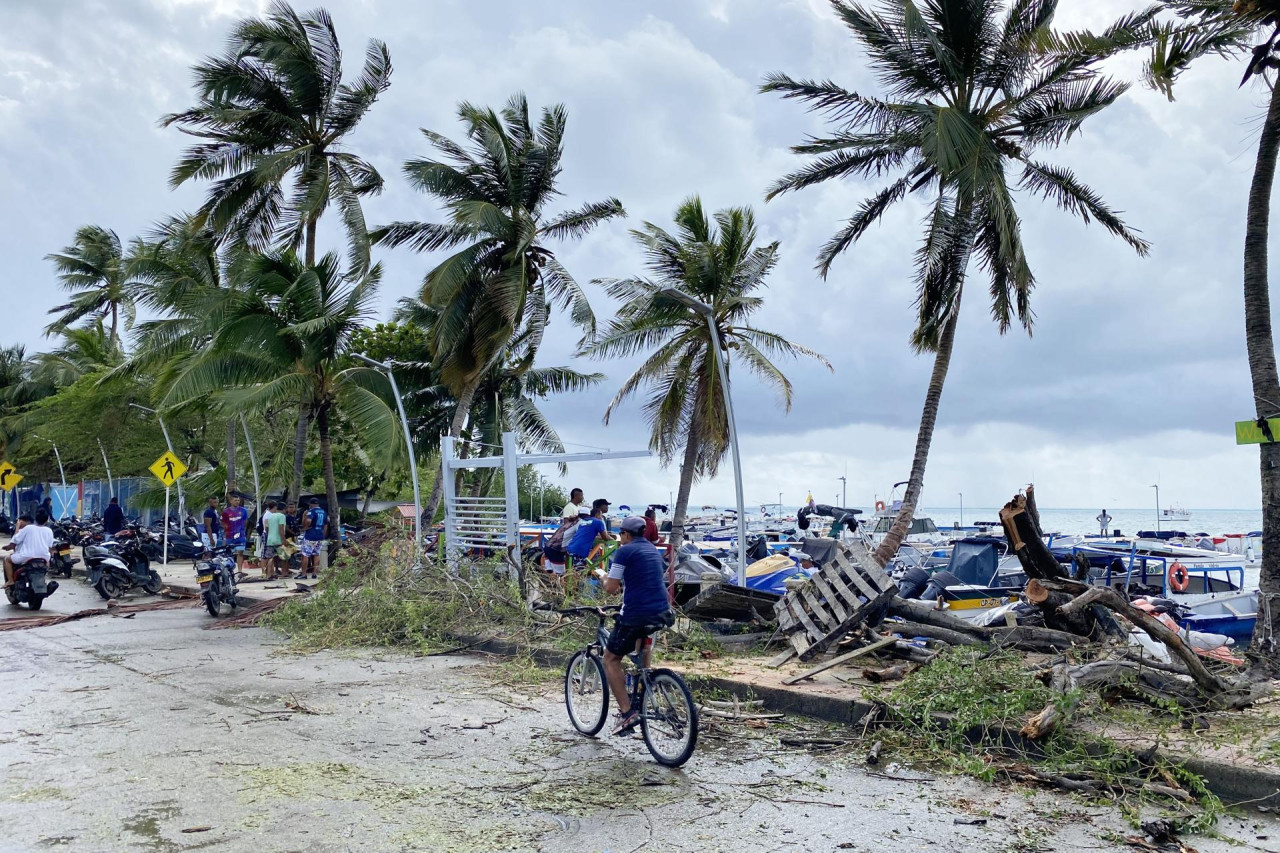 Colombia tendrá una temporada de huracanes que "romperá récords". Foto: EFE.