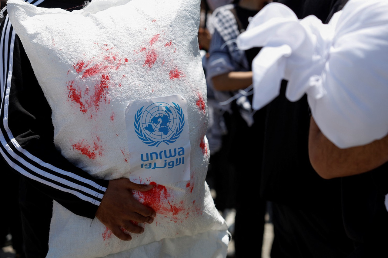 Ayuda humanitaria en la Franja de Gaza. Foto: Reuters