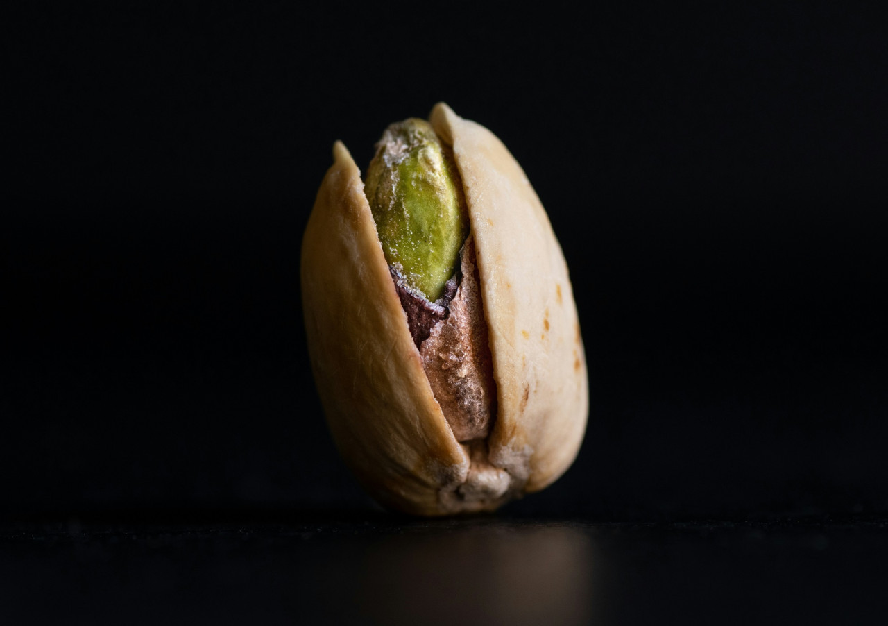 Pistacho, pistachos, frutos secos. Foto Unsplash.