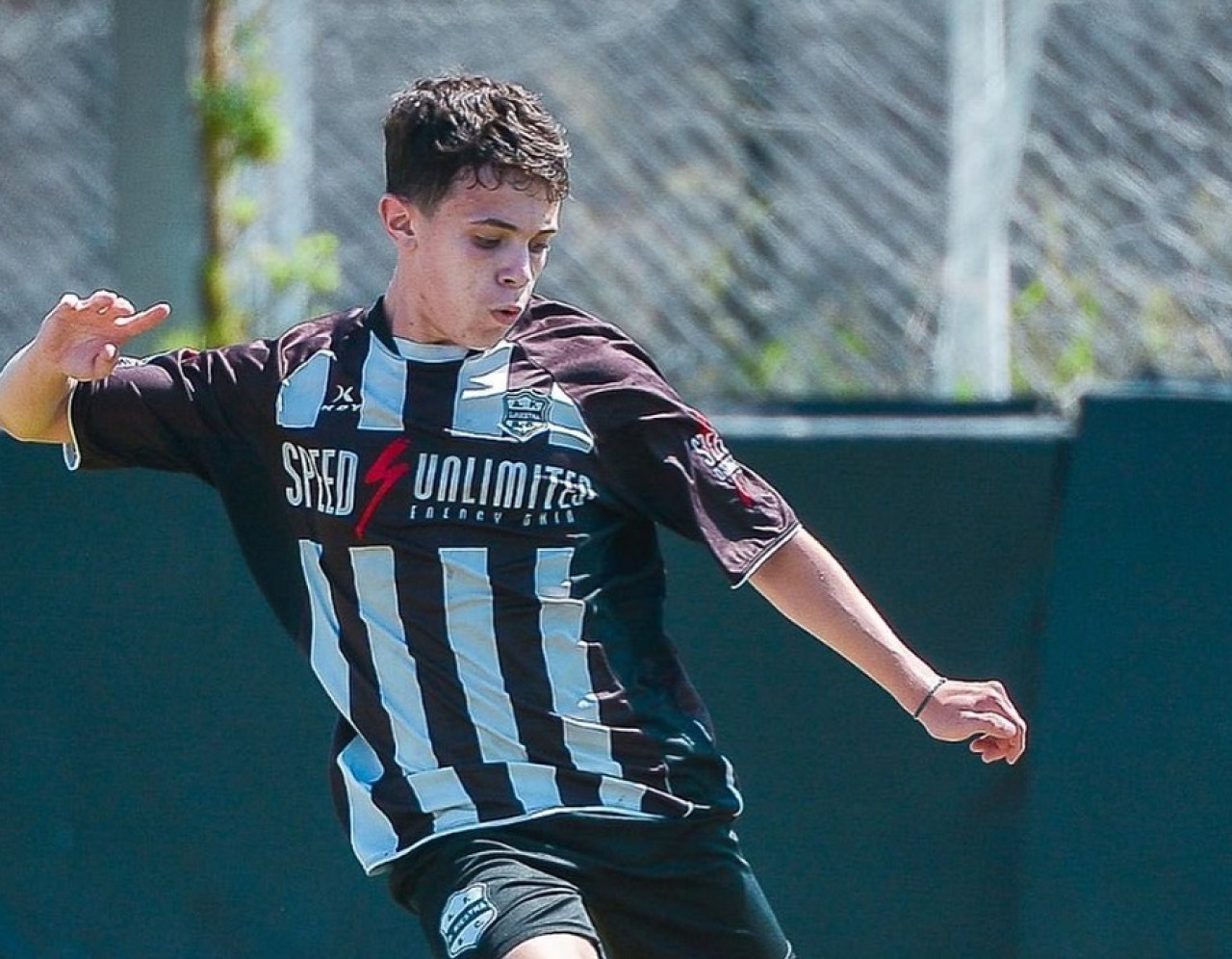 Mateo Apolonio; Deportivo Riestra. Foto: NA.