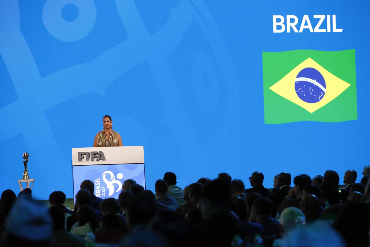 Brasil fue elegida como sede del próximo Mundial de fútbol femenino. Foto: EFE.