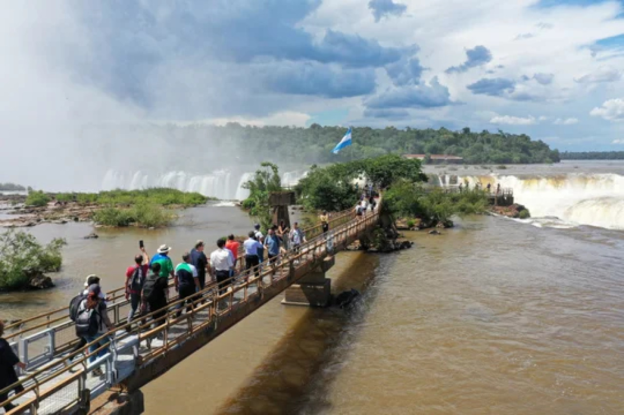 Cataratas, turismo. Foto: NA