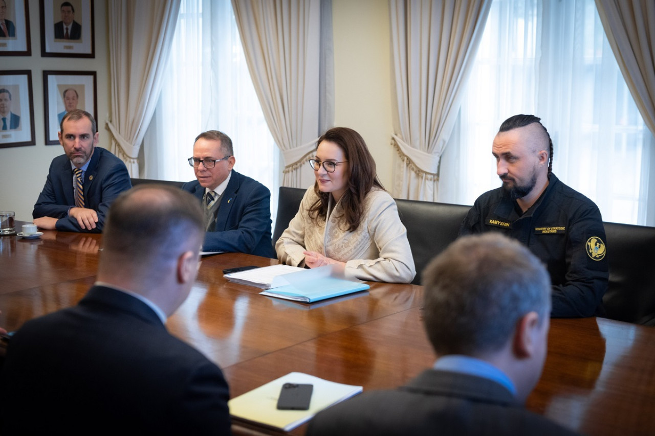 Yulia Svyrydenko, viceprimera ministra primera y titular de Economía de Ucrania. Foto: X @Svyrydenko_Y.