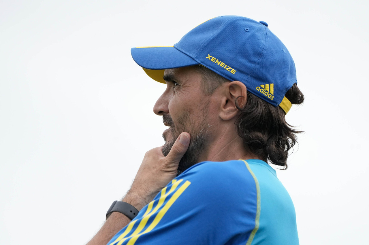 Diego Martínez, entrenador de Boca Juniors. Foto: NA