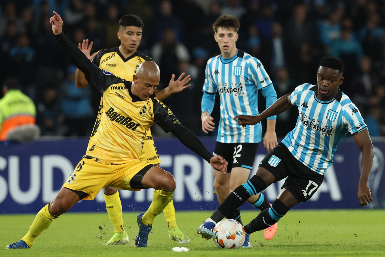 Racing vs Coquimbo. Foto: NA