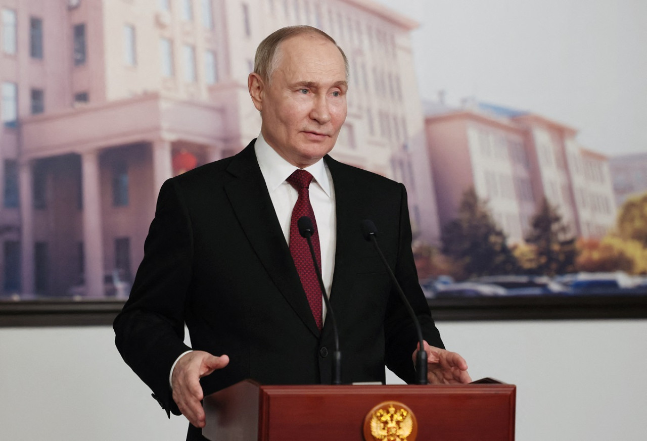 Vladímir Putin, presidente de Rusia. Foto: Reuters.