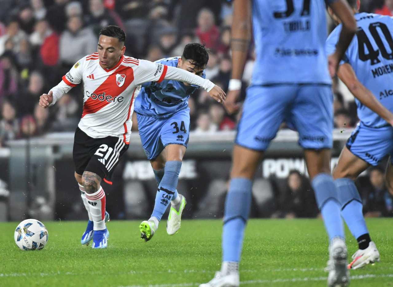 River vs Belgrano. Foto: NA