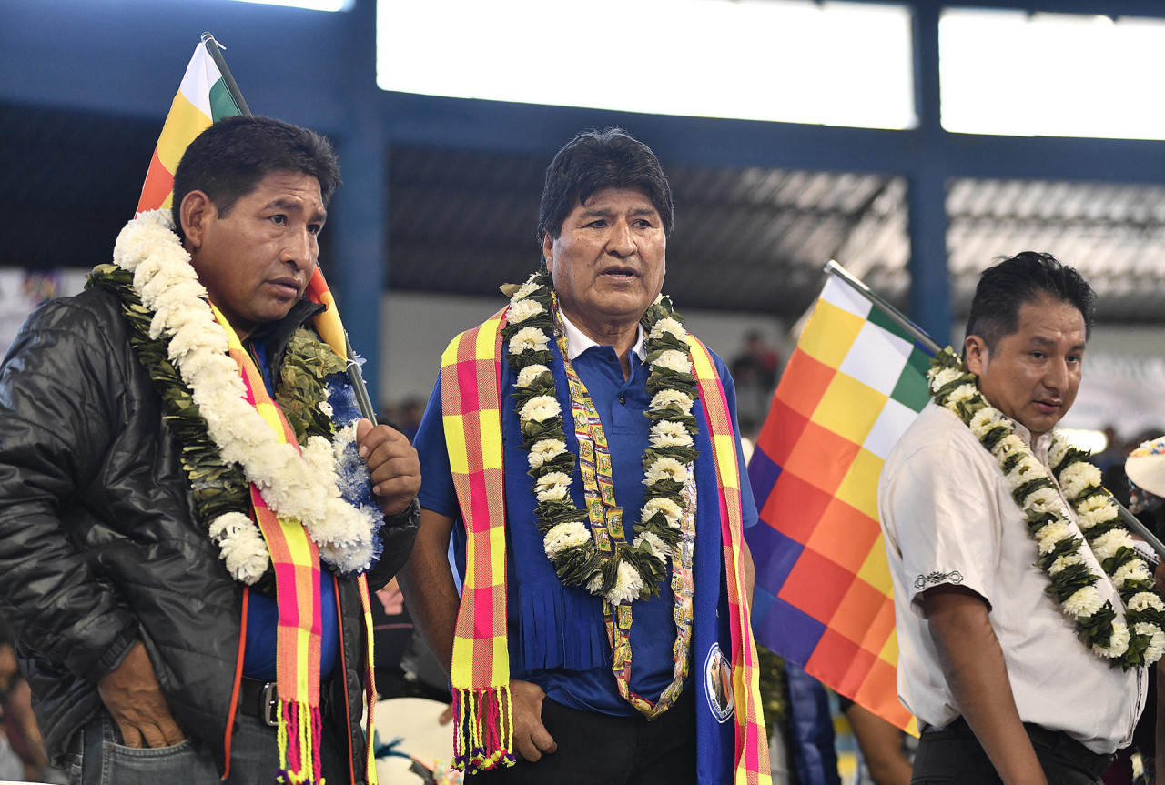 Evo Morales; Bolivia. Foto: EFE.