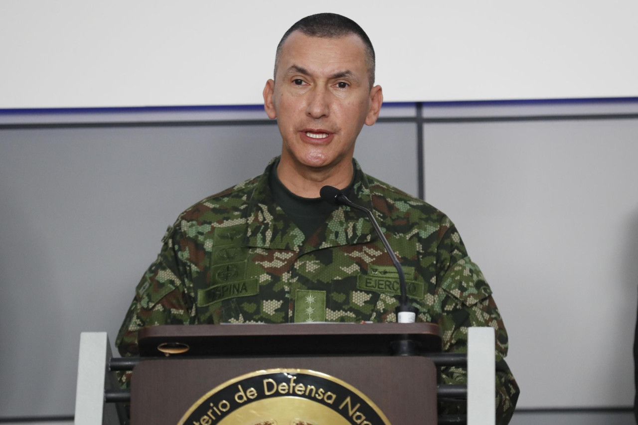 General Luís Mauricio Ospina. Foto: EFE