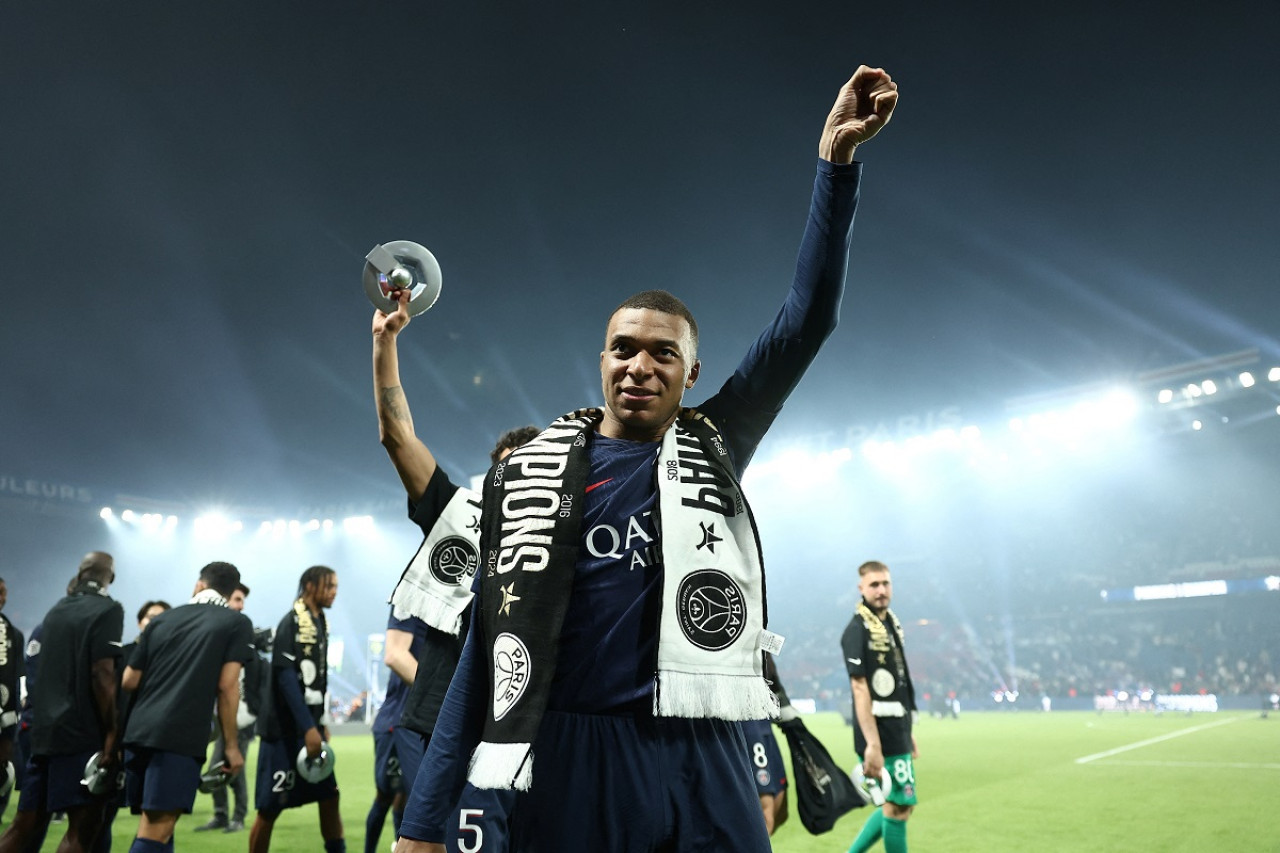 Kylian Mbappé; PSG. Foto: Reuters.