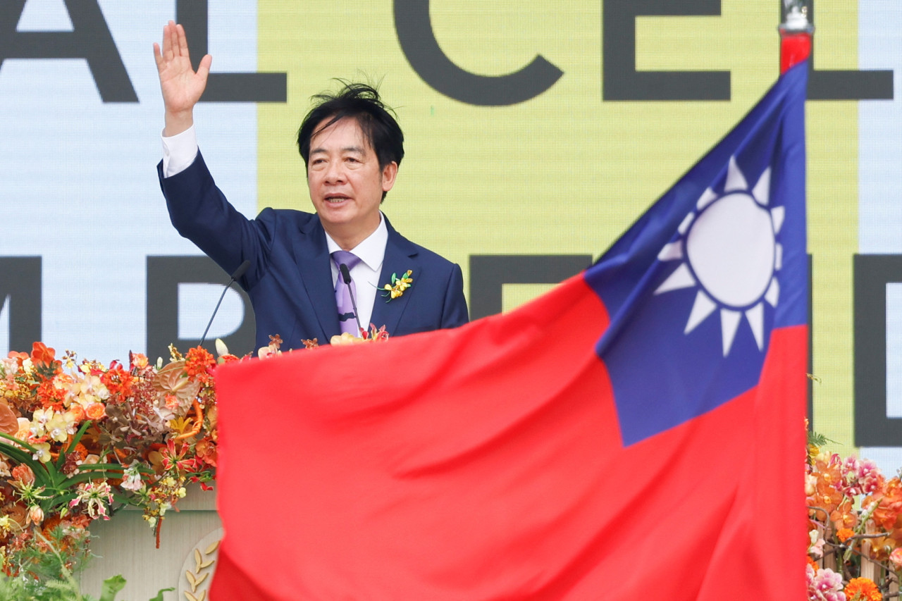 El nuevo presidente de Taiwán. Foto: Reuters