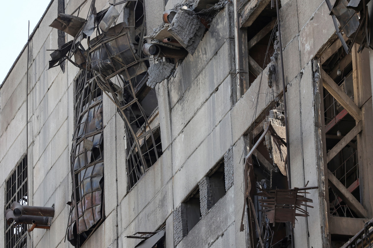 Infraestructura ucraniana destruida. Foto: Reuters.