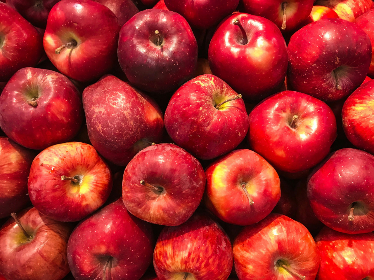 Manzanas. Foto: Unsplash.