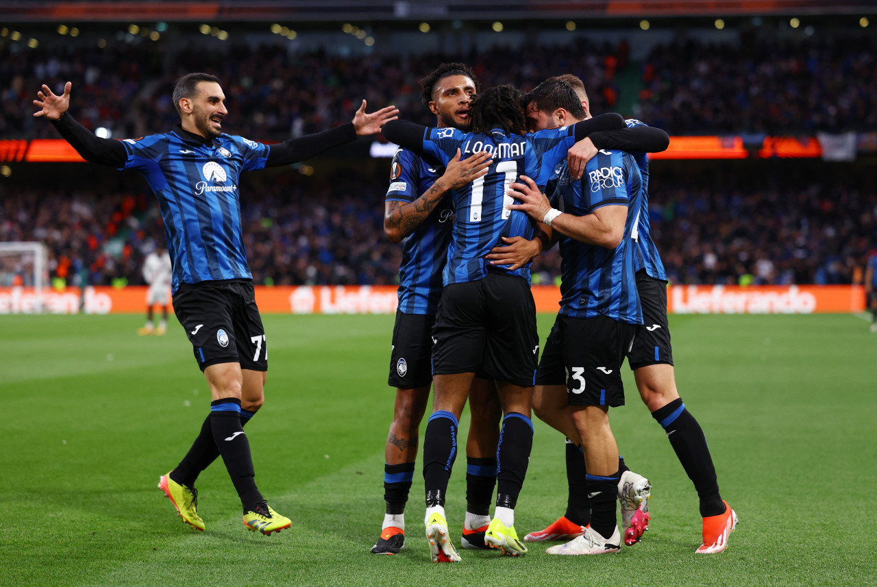 Atalanta campeón de la Europa League. Foto: Reuters