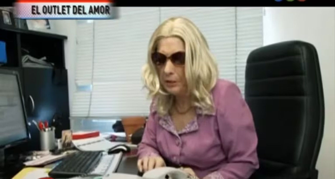 Blanca Menéndez en uno de sus papeles en "Sin Codificar". Foto: Captura.