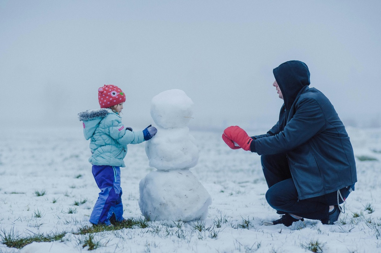 Muñeco de nieve. Foto: Unsplash.