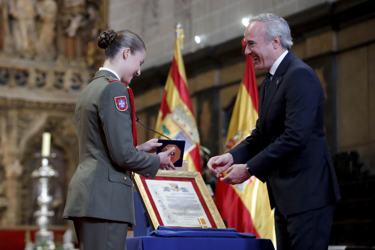 Princesa Leonor, España. Foto: EFE.