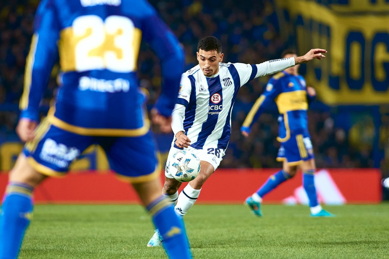 Marcos Portillo; Boca Juniors vs. Talleres de Córdoba. Foto: X @CATalleresdecba.