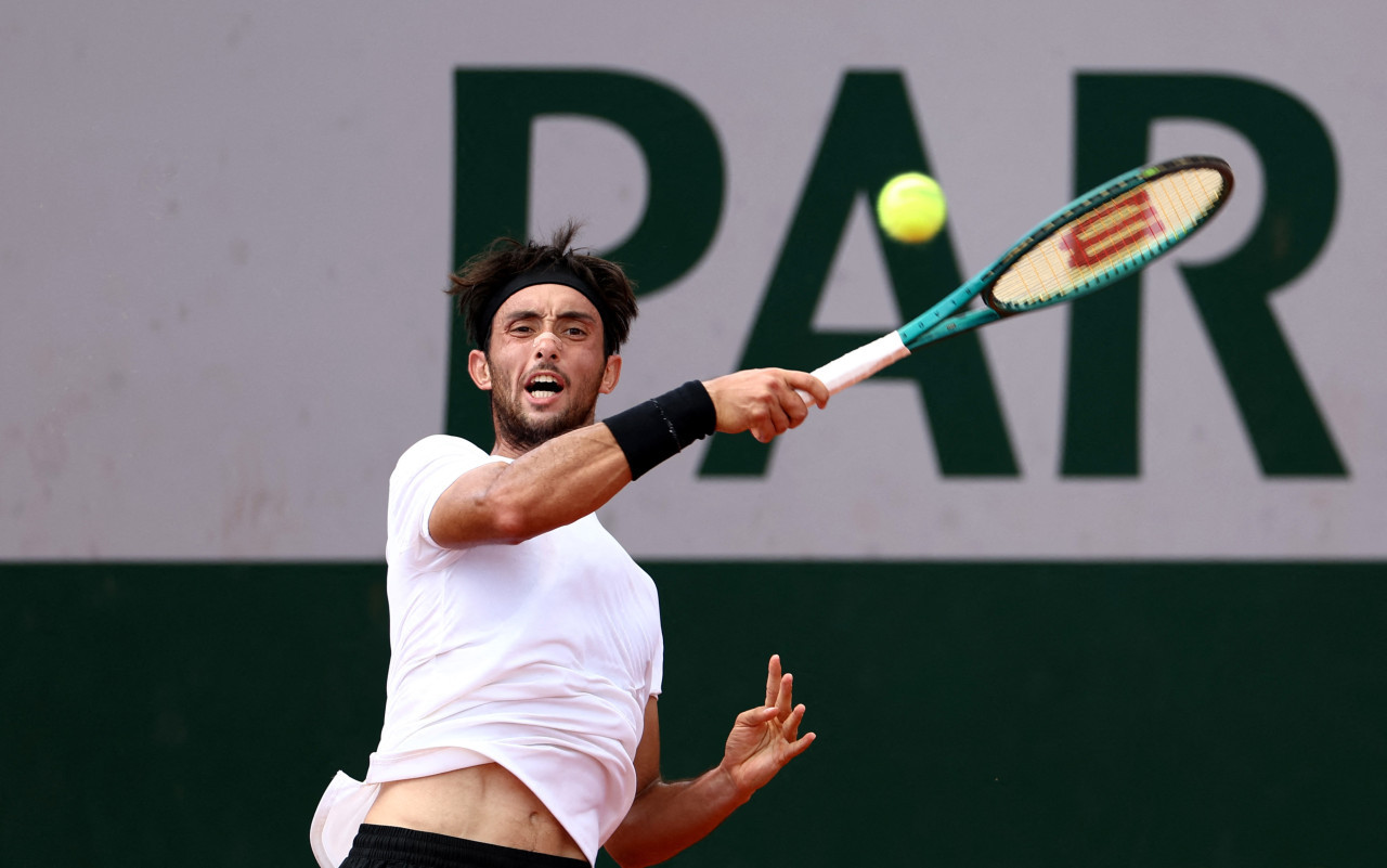 Thiago Tirante, tenista argentino. Foto: Reuters.