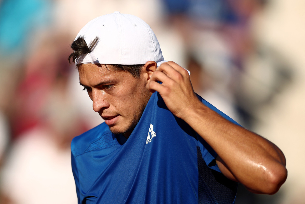 Sebastian Baez, tenista argentina. Foto: Reuters.