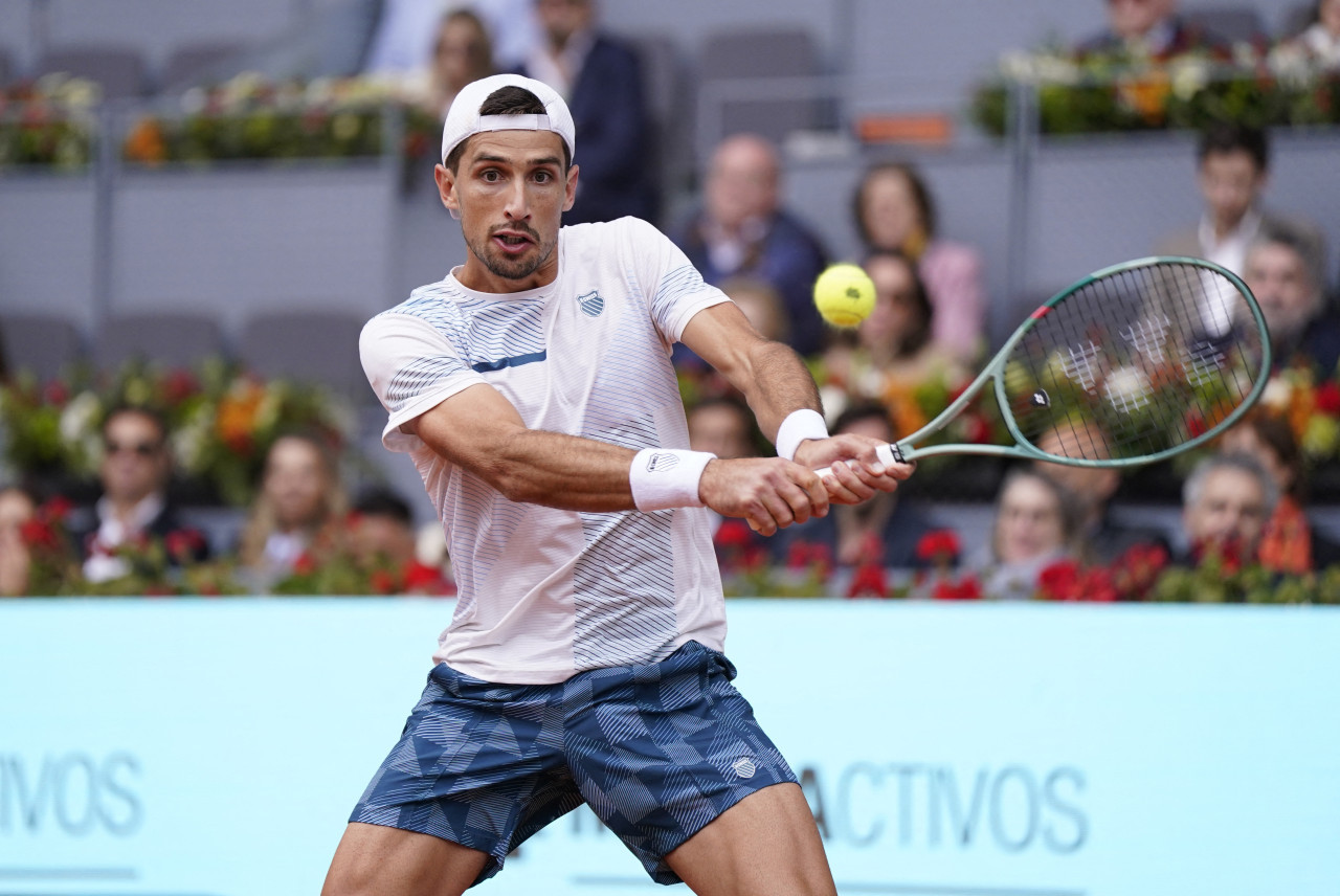 Pedro Cachín, tenista argentino. Foto: Reuters.