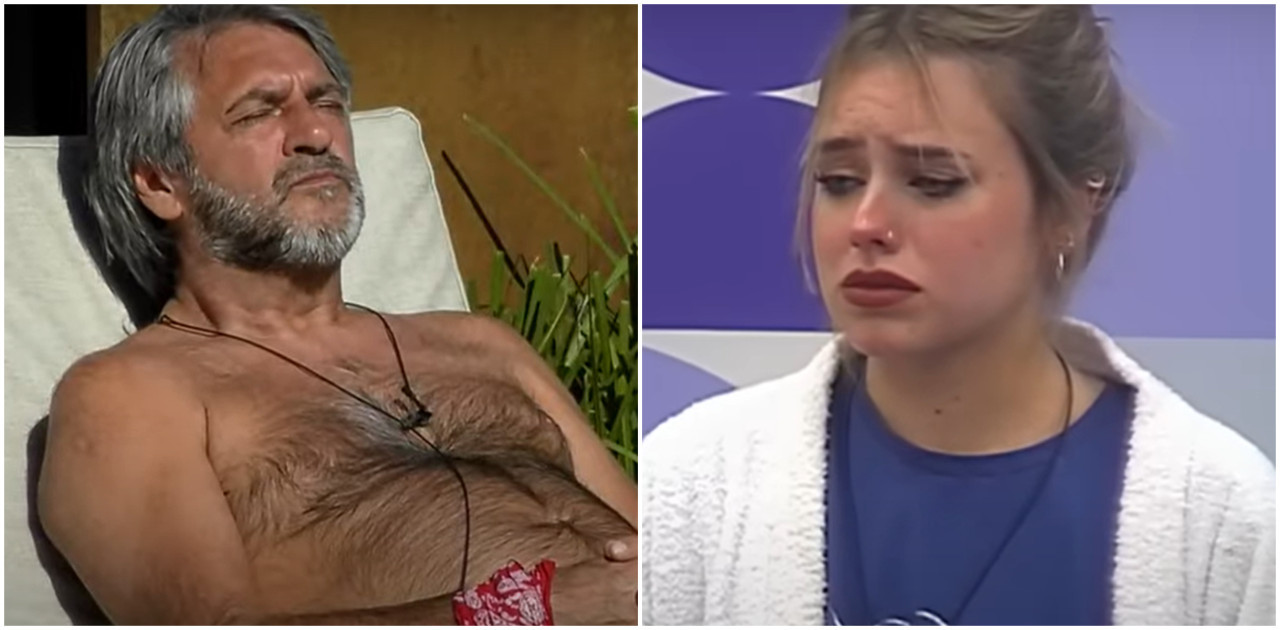 Darío y Coti Romero de Gran Hermano. Fotos: captura Telefe.