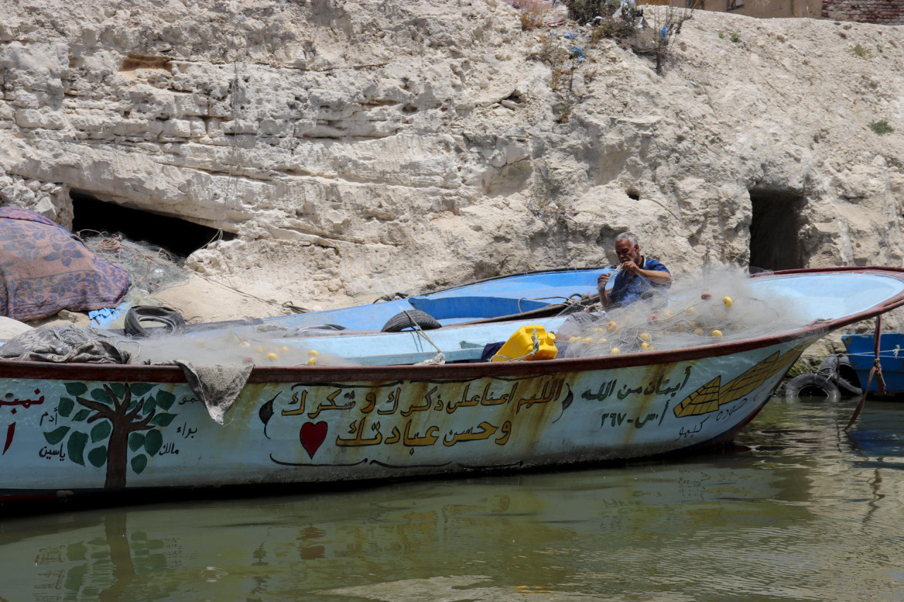 La "Venecia de Egipto" se desvanece por la contaminación y proyectos industriales. Foto: EFE.