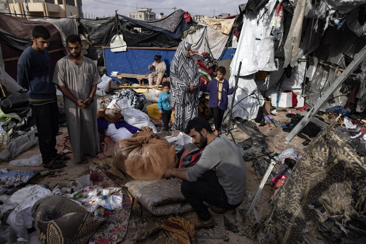 Destrucción en Gaza tras ataques israelíes. Foto: EFE.