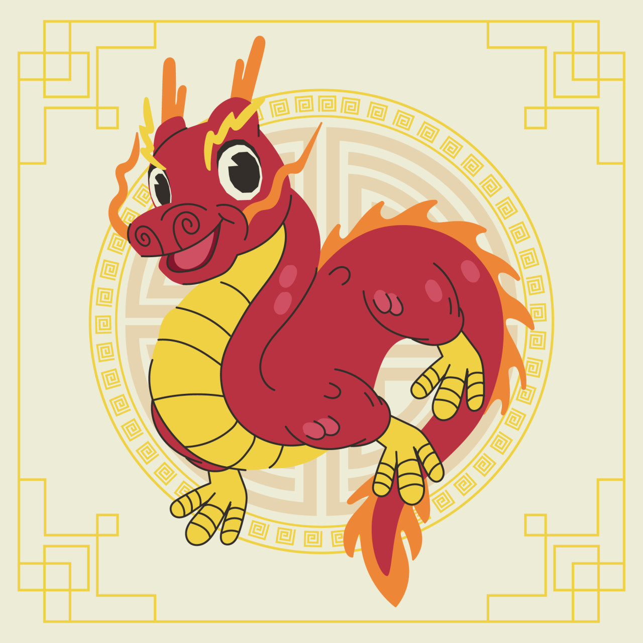 Signo del Dragón, horóscopo chino. Foto Freepik.