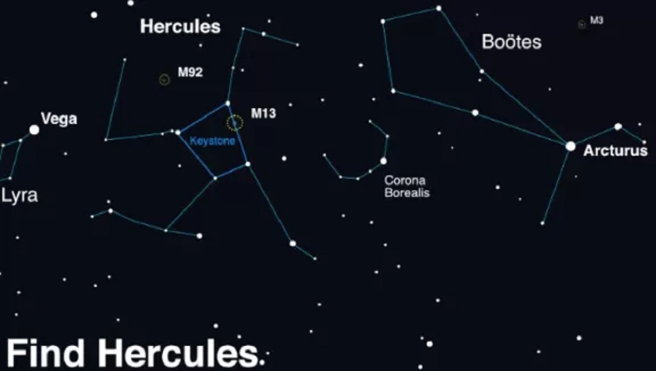 La explosión de la estrella se podrá ver en la constelación Corona del Norte. Foto: NASA