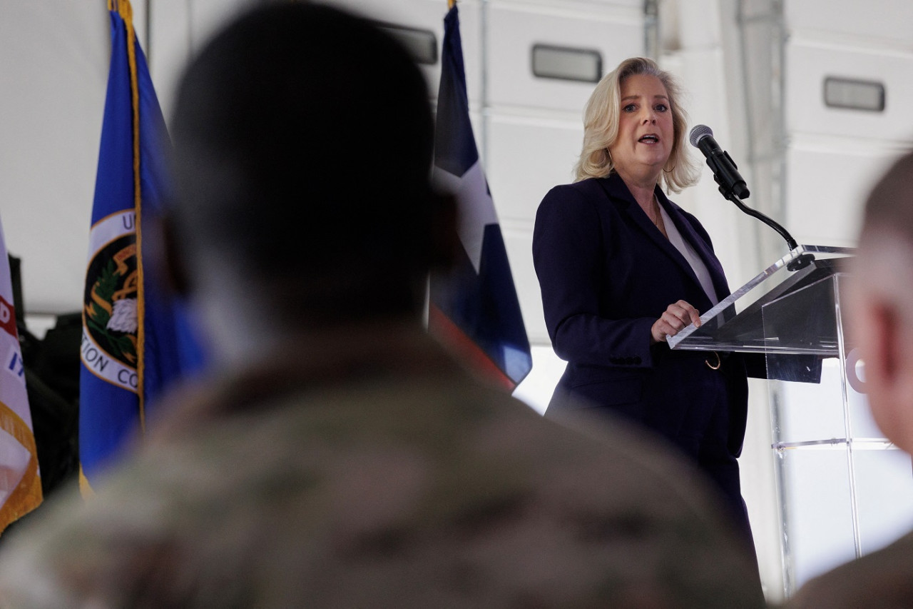 Christine Wormuth, secretaria del Ejército de EEUU. Foto: Reuters