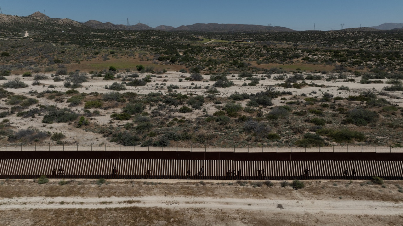 Frontera México-Estados Unidos; migrantes. Foto: Reuters