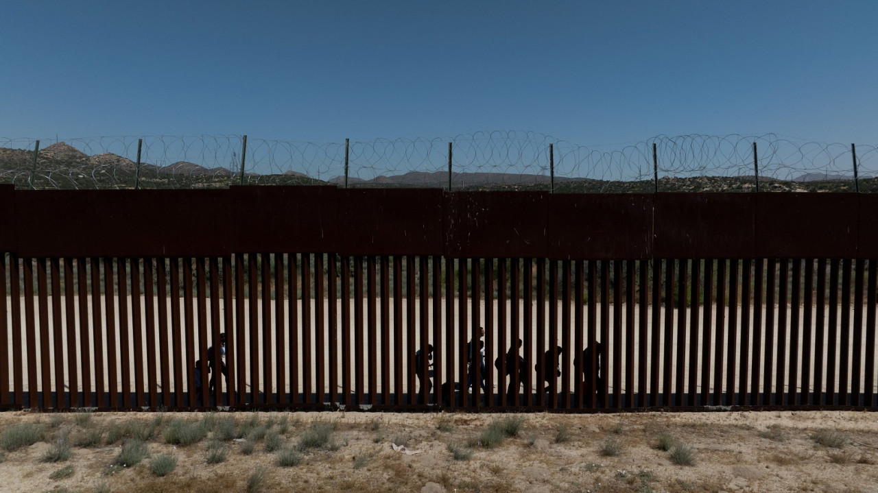 Frontera México-Estados Unidos; migrantes. Foto: Reuters