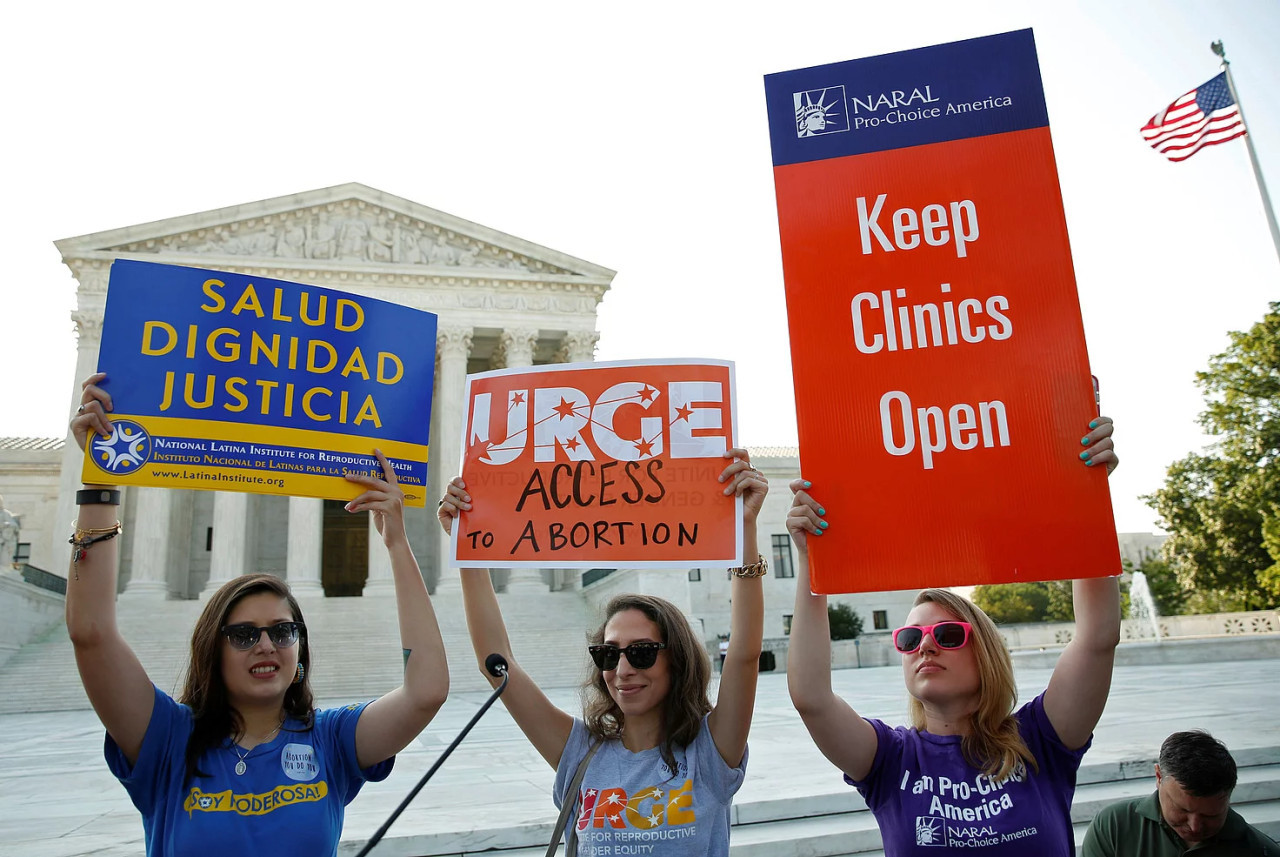 Marcha a favor del aborto en EEUU. Foto: Reuters