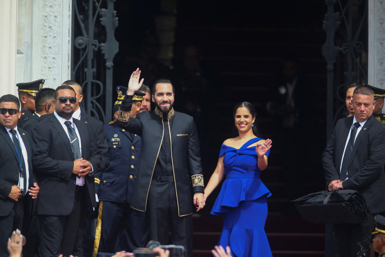 Nayib Bukele, presdiente de El Salvador. Foto:  Reuters.