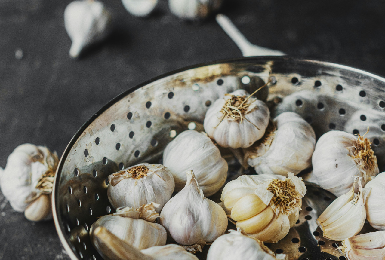 Ajo, alimento. Foto: Unsplash