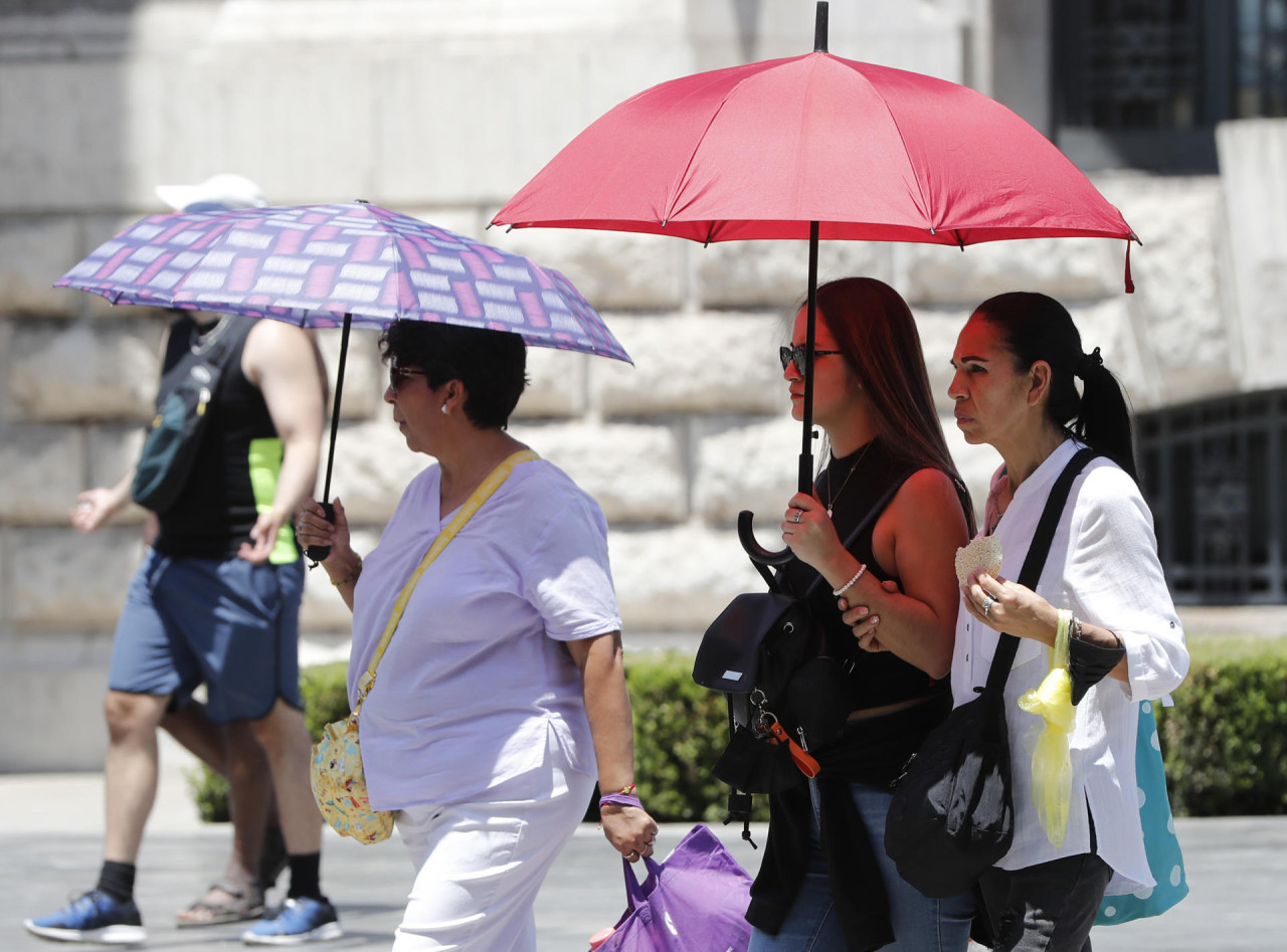 Ola de calor en México. Foto: EFE