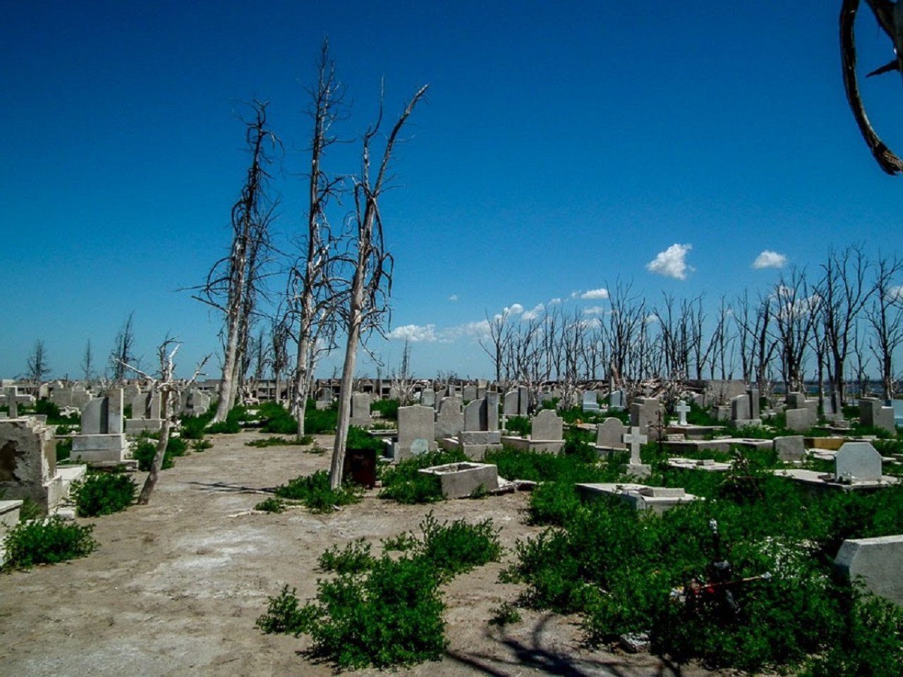 Cementerio de Carhué. Foto: gentileza Termas de Carhué