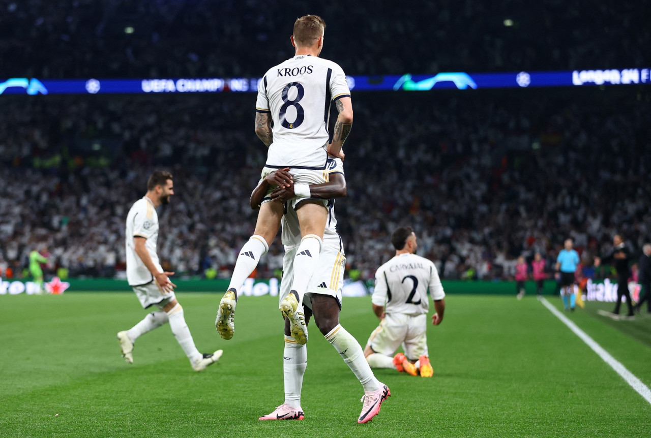 Real Madrid vs Borussia Dortmund, final Champions League 2024. Foto: Reuters