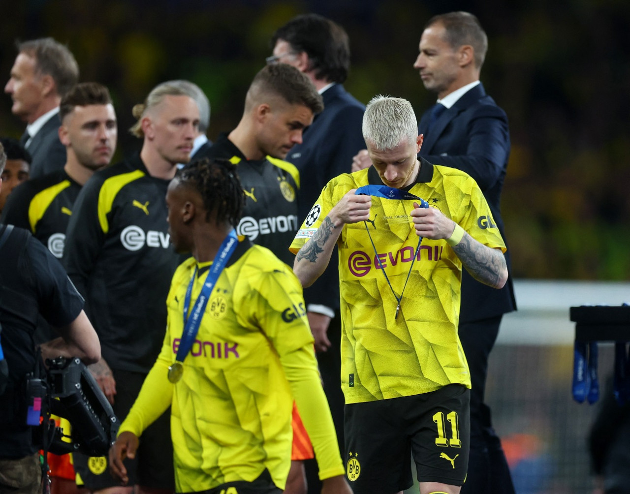 Marco Reus en la final de la Champions League 2024. Foto: Reuters