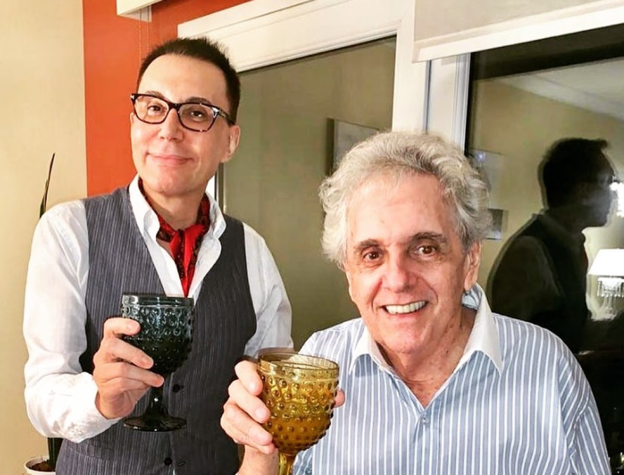 Antonio Gasalla y Marcelo Polino. Foto: Instagram @gasallateatro.