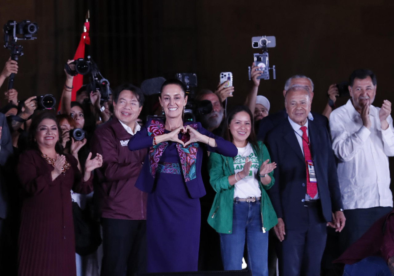 Claudia Sheinbaum, primera mujer presidenta de México. EFE